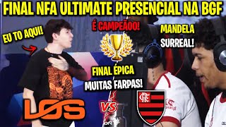 É CAMPEÃOO! LOS vs FLA - FOI ÉPICO DECIDIDO NO ULTIMO SEGUNDO! NFA ULTIMATE PRESENCIAL NA BGF!