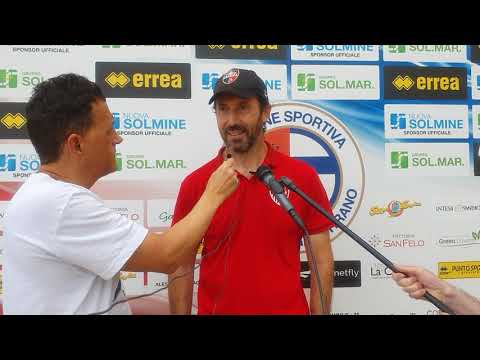 Gs Tv - mister Luca Polzella intervistato dopo Follonica Gavorrano-Cascina 2 a 0