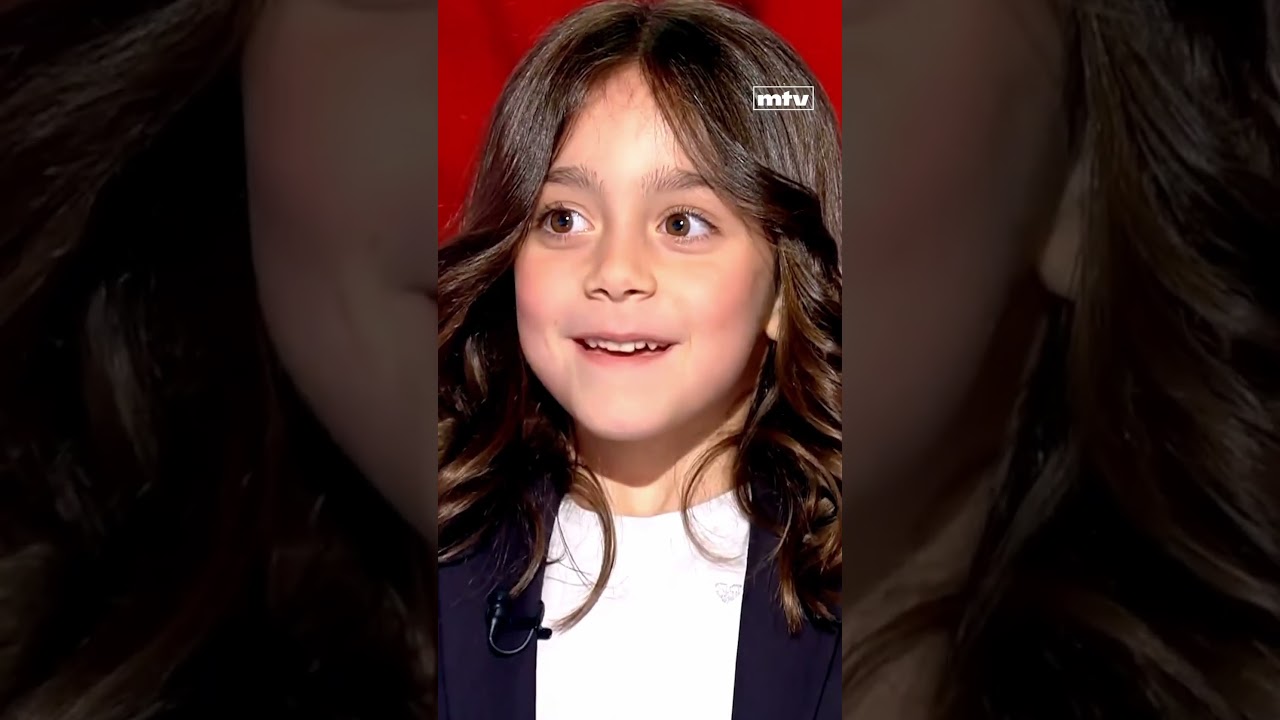 لحظة دخول إبنة نور عريضة الى الاستوديو