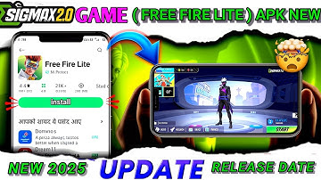 SIGMAX 2.0 ( FREE FIRE LITE ) GAME NEW UPDATE AND RELEASE DATE 2025 || SIGMAX 2.0 DOWNLOAD LINK