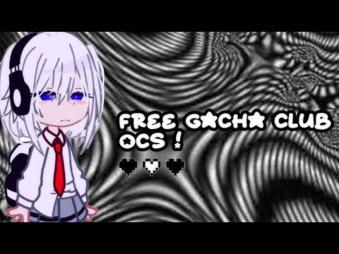 Free ocs! (Gacha Club) 🤍 [y2k+vamp] 