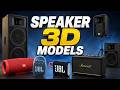 Speaker 3D Models for Games, Films & Visualization