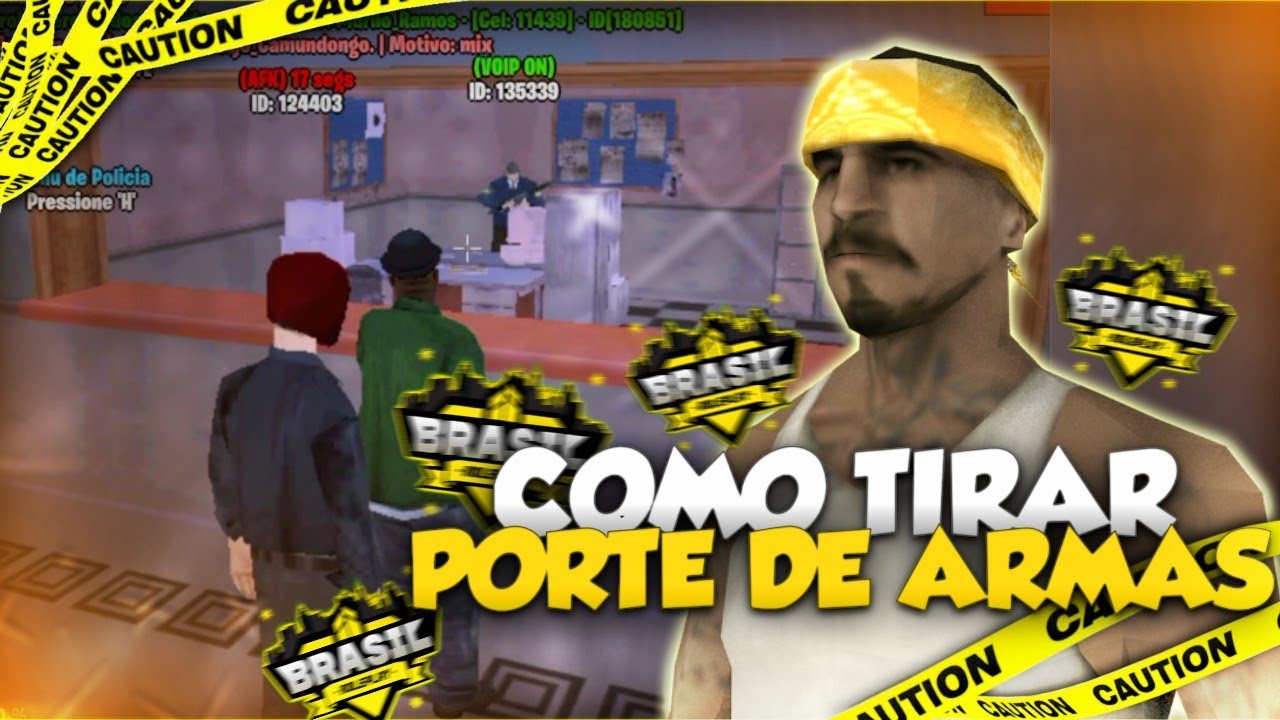 COMO TIRAR PORTE DE 4RMAS - GTA SAMP ANDROID VSRP 