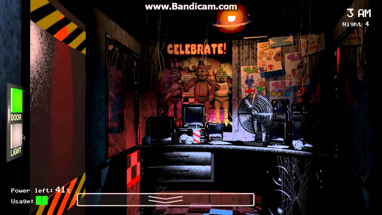 FNAF | Night 4 Complete (No Commentary)