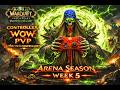 CONTROLLER WOW SHADOW/DISC PRIEST PVP ARENA 2V2 WITH MY BROTHER HOLY PVE HEROICS  #wow #streamer