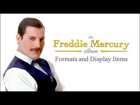 423] The Freddie Mercury Album - Formats and Display Items (1992