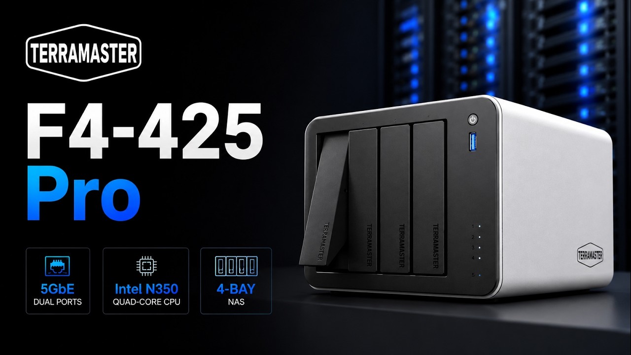 [🎁] 외장하드 이제 안 씁니다. TerraMaster F4-425 Pro NAS 솔직 후기