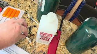 Cleaning propane torch heads