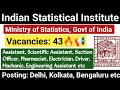 📢ISI Group A, B & C Permanent Vacancy 2026 Out 🔥 All States/UT Candidates Eligible to Apply