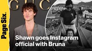 Shawn Mendes goes Instagram official with Bruna Marquezine