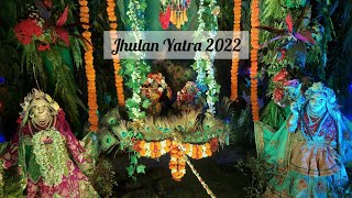 Jhulan Yatra 2022 Vrindavan Theme Jhulan Yatra At Iskcon Pune Camp