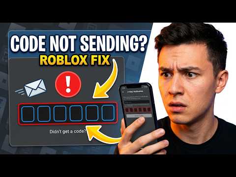 How to Fix Roblox Verification Code Not Sending | Roblox Email Code Fix!