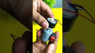 Tiny Motor, Shocking Output💡#shorts #minimotor #tech #scienceproject