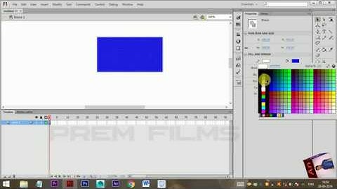 Tutorial 4 Eraser tool flash |Eraser tool animate cc Hindi