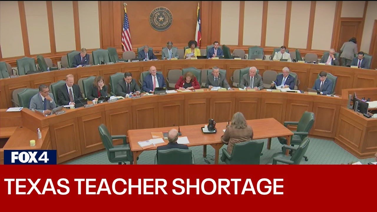 Texas Teacher Shortage Education advocates voice teachers' concerns in