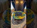 Satisfying Epoxy Resin Pour: Making The Golden Nebula Table 🌌