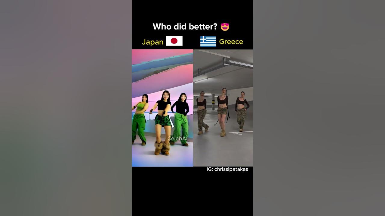 Viral Greece vs Japan 😮 Who won?? || 4k @chrissipatakas  @kehlani #afterhours