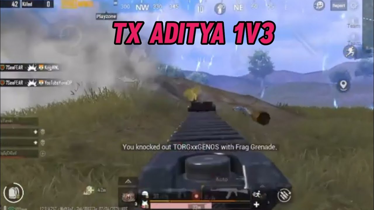 Tx Aditya 1v3 In International Scrim