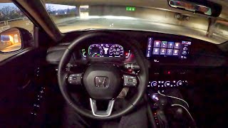 2023 Honda Accord Hybrid Touring  POV Night Drive & Final Thoughts