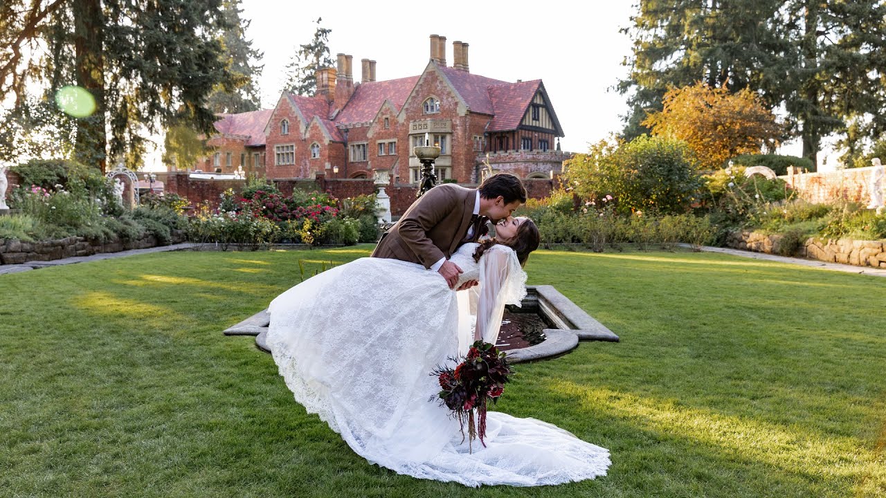 Dark & Moody Wedding at Thornewood Castle | Lakewood, Washington Wedding Film