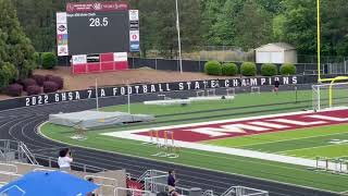 Carsen Black School Record 400 Meter Dash -   Collins Hill High School on April 24, 2025.