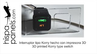 3D Printed Korry Switch