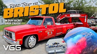 We built A Truck Secretly  Will It Make It To Bristol? (Tour of Destruction, Burnouts & Crown vics)