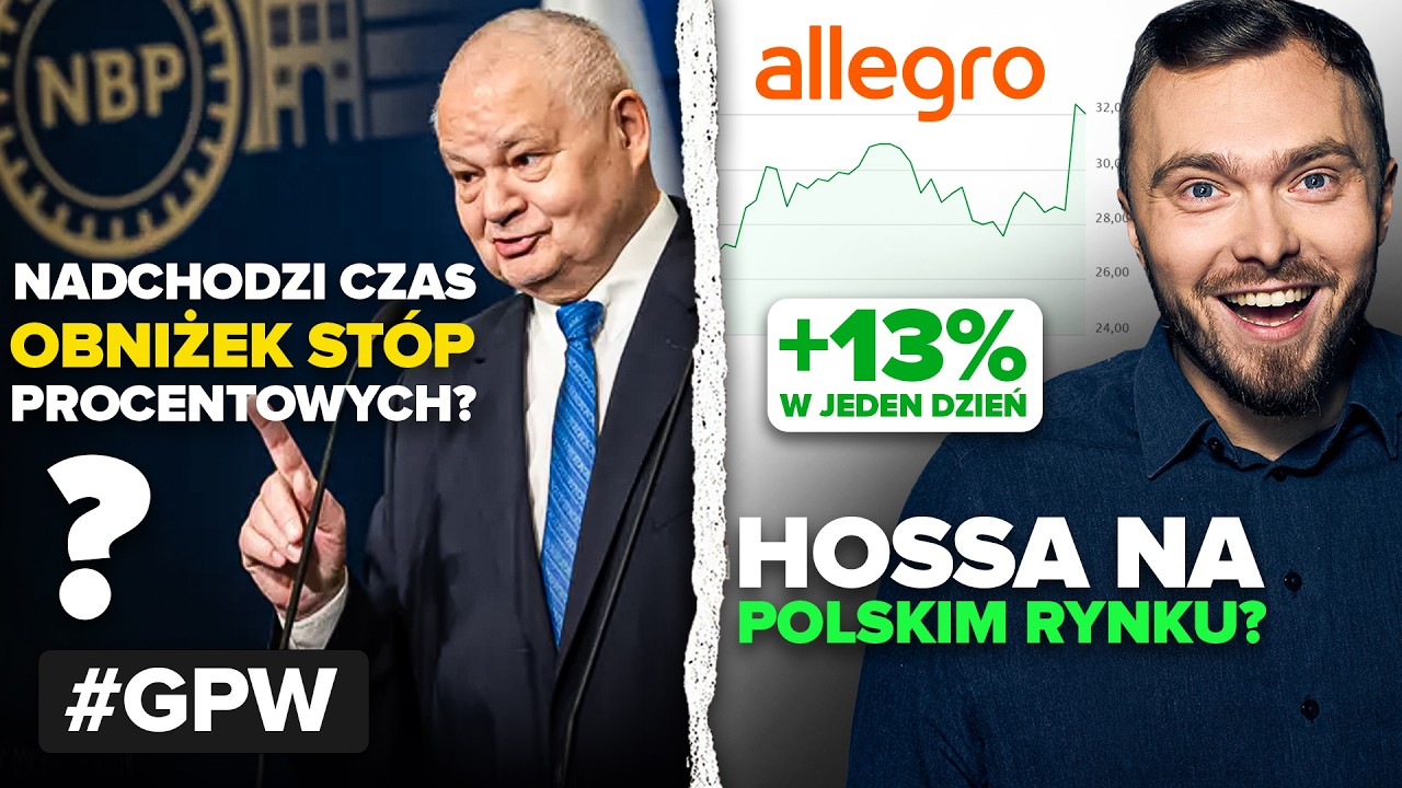 Kiedy stopy procentowe spadną? | Rajd Allegro! | Sojusz polsko-turecki? | Będzie nowy ETF na GPW!