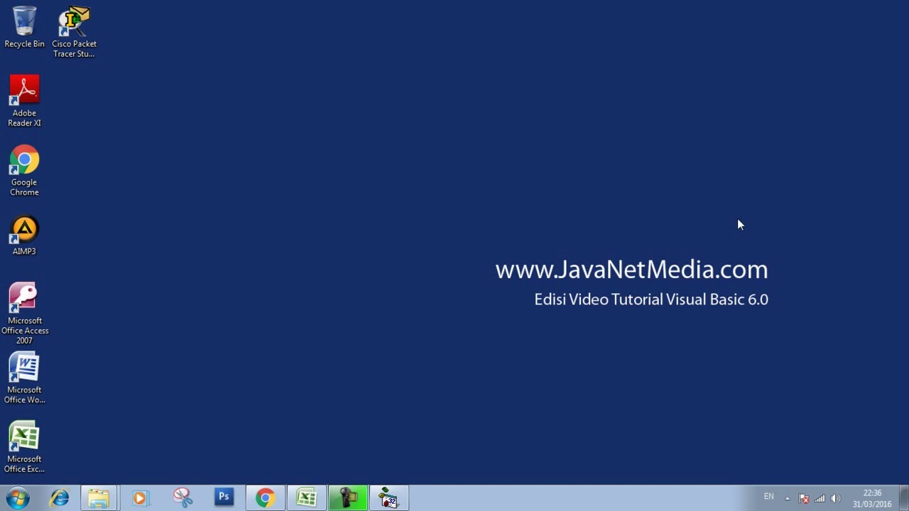Cara Input Data Kedalam Database Dengan VB 6.0 - YouTube