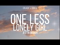 Justin Bieber - One Less Lonely Girl(Lyrics)