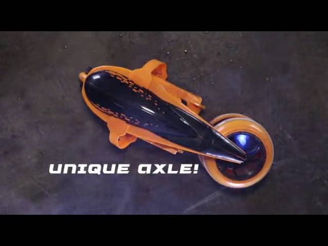 Maisto Moto radiocommandée Cyklone 360° Orange 