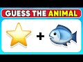 Guess the animal by emoji  animal emoji quiz