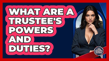 What Are A Trustee