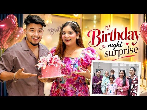 বিয়ের পর Husband-এর সাথে প্রথম জন্মদিন🎂| ফ্যামিলি এসে সারপ্রাইজ দিলো🥹| Birthday Night 🥳 | jahan Eity