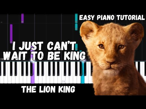 I Just Can't Wait To Be King - The Lion King