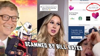 Golddigger on Tiktok tries to contacts Bill Gates & ends up getting scammed