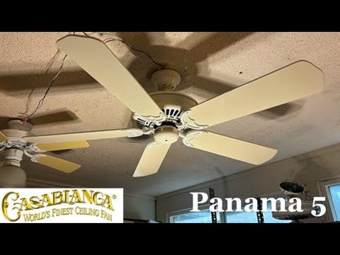 50" Casablanca Panama 5 Ceiling Fan (Full Video 2025 Remake)