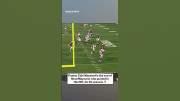 Can’t ask for more out of your punter 🤩