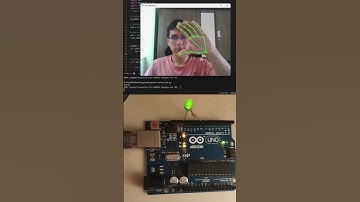 Control de brillo con la mano. #mediapipe #machinelearning  #arduino #python #hands