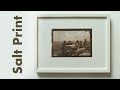 Making a Salt Print