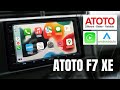 Atoto f7 xe  full in depth review and install  apple carplay android auto universal car stereo
