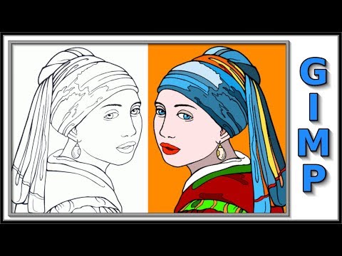 Video: Hvordan få et fargebilde til å se ut som en skisse i Photoshop