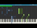 King Gnu 白日 (ピアノ上級) synthesia