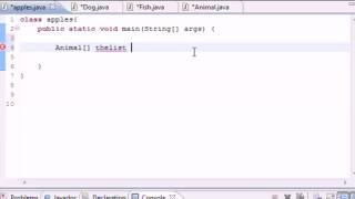 Java Programming Tutorial   61   Simple Polymorphic Program