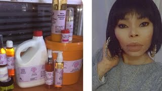 Unboxing my package that arrived from (Jennysglow organic skincare) Nigeria #fairness #organiccream. screenshot 1