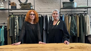 картинка: Дарья Язвицкая и блогер и модель 50+ Галина Положий: модный обзор в бутике LESEL