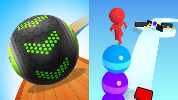 Going Balls Vs Stack Rider All Levels NEW UPDATE Gameplay Android, iOS #4