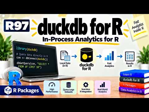 R97 | duckdb for R — In-Process Analytics for R | R Packages | Uplatz