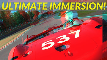 How To Get The ULTIMATE Immersion In Sim Racing!