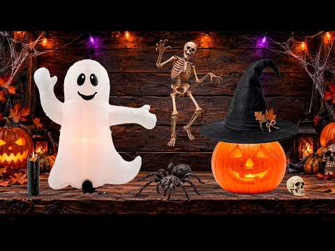 25 Halloween Decor Words in English | Easy Vocabulary Practice with Audio